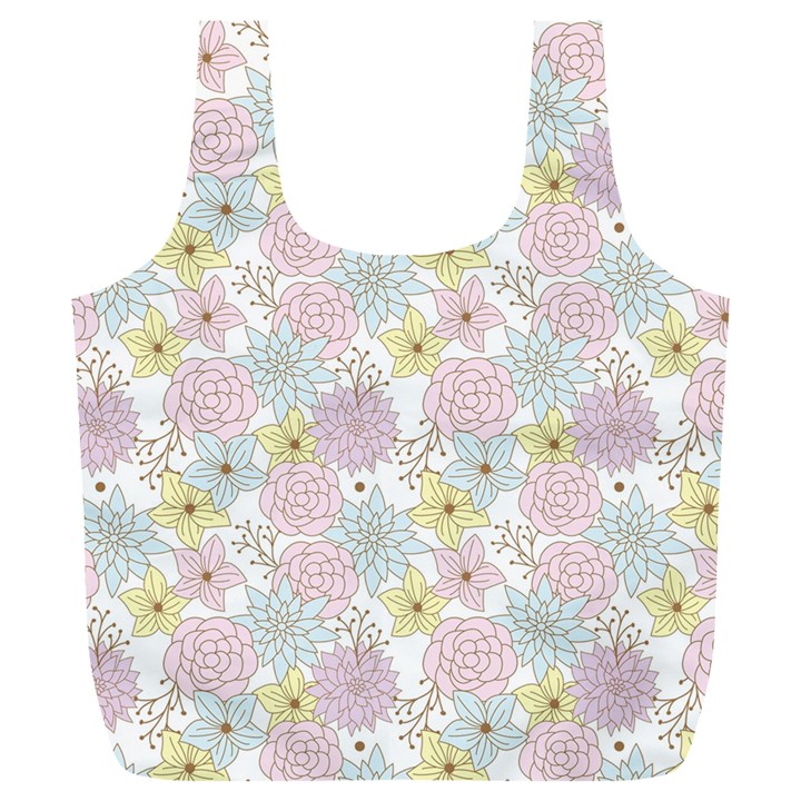 Dandelion Colors Flower Nature Full Print Recycle Bag (XL)