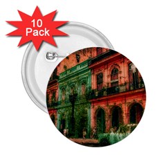 Havana Cuba Architecture Capital 2 25  Buttons (10 Pack)  by Nexatart