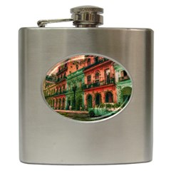 Havana Cuba Architecture Capital Hip Flask (6 Oz) by Nexatart