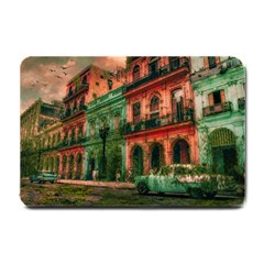 Havana Cuba Architecture Capital Small Doormat  by Nexatart