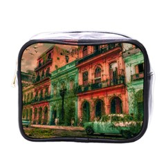 Havana Cuba Architecture Capital Mini Toiletries Bag (one Side) by Nexatart