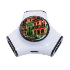 Havana Cuba Architecture Capital 3-port Usb Hub by Nexatart