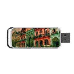 Havana Cuba Architecture Capital Portable Usb Flash (two Sides) by Nexatart