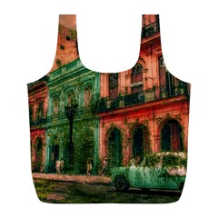 Havana Cuba Architecture Capital Full Print Recycle Bag (l) by Nexatart