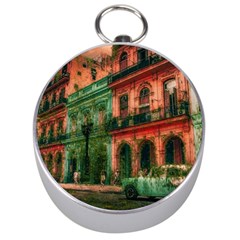 Havana Cuba Architecture Capital Silver Compasses by Nexatart