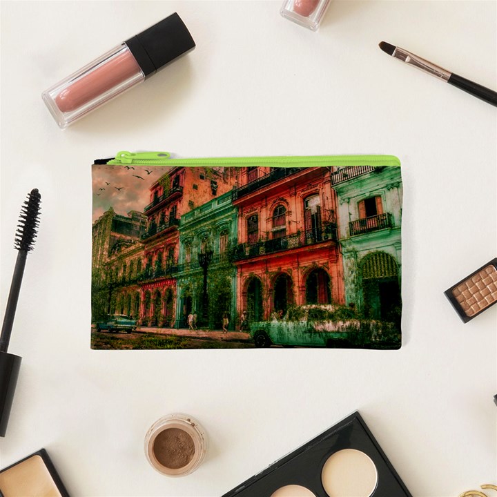 Havana Cuba Architecture Capital Cosmetic Bag (XS)