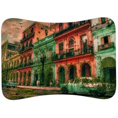 Havana Cuba Architecture Capital Velour Seat Head Rest Cushion by Nexatart