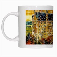 Architecture Castle Fairy Castle White Mugs by Nexatart