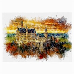 Architecture Castle Fairy Castle Large Glasses Cloth by Nexatart