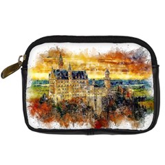 Architecture Castle Fairy Castle Digital Camera Leather Case