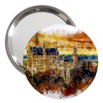 Architecture Castle Fairy Castle 3  Handbag Mirrors Front