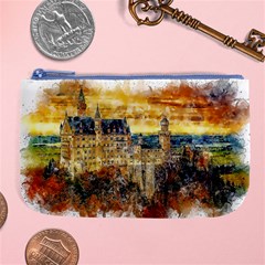 Architecture Castle Fairy Castle Large Coin Purse