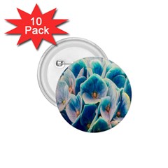 Hydrangeas Blossom Bloom Blue 1 75  Buttons (10 Pack) by Nexatart