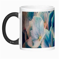 Hydrangeas Blossom Bloom Blue Morph Mugs by Nexatart