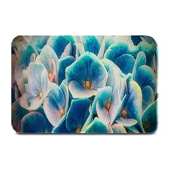 Hydrangeas Blossom Bloom Blue Plate Mats by Nexatart