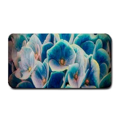 Hydrangeas Blossom Bloom Blue Medium Bar Mats by Nexatart