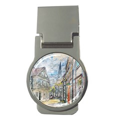 Altstadt Hattingen Ruhr Trail Money Clips (round)  by Nexatart