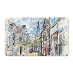 Altstadt Hattingen Ruhr Trail Magnet (rectangular) by Nexatart