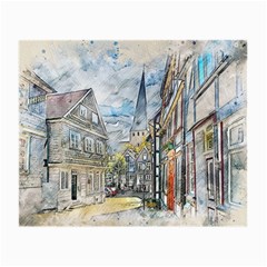 Altstadt Hattingen Ruhr Trail Small Glasses Cloth by Nexatart