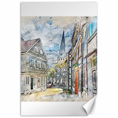 Altstadt Hattingen Ruhr Trail Canvas 24  X 36 