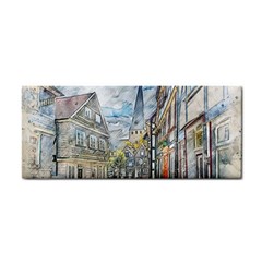 Altstadt Hattingen Ruhr Trail Hand Towel by Nexatart