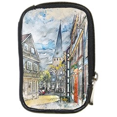 Altstadt Hattingen Ruhr Trail Compact Camera Leather Case