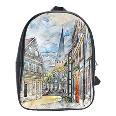 Altstadt Hattingen Ruhr Trail School Bag (large)