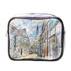 Altstadt Hattingen Ruhr Trail Mini Toiletries Bag (one Side) by Nexatart