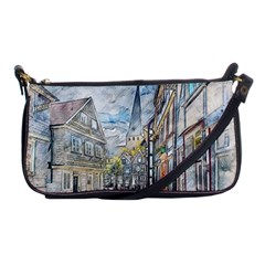 Altstadt Hattingen Ruhr Trail Shoulder Clutch Bag by Nexatart