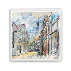 Altstadt Hattingen Ruhr Trail Memory Card Reader (square)