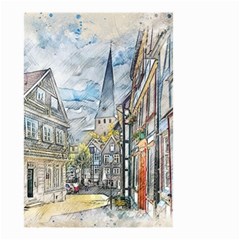 Altstadt Hattingen Ruhr Trail Small Garden Flag (two Sides)