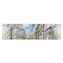 Altstadt Hattingen Ruhr Trail Satin Scarf (oblong) by Nexatart