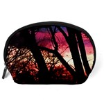 Fall Sunset Through The Trees Accessory Pouch (Large) Back