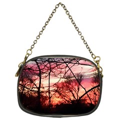 October Sunset Chain Purse (one Side) by bloomingvinedesign