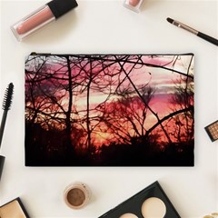 October Sunset Cosmetic Bag (large)