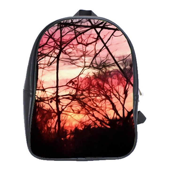 October Sunset School Bag (XL)