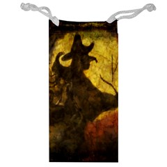 Witch On Moon Jewelry Bag