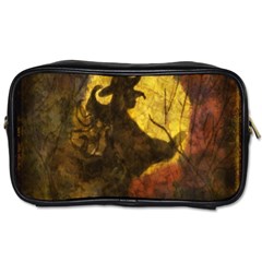 Witch On Moon Toiletries Bag (one Side)