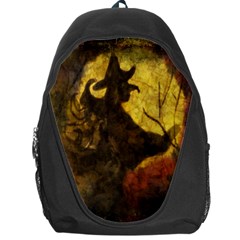 Witch On Moon Backpack Bag