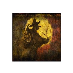 Witch On Moon Satin Bandana Scarf