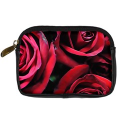 Red Roses Digital Camera Leather Case