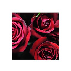 Red Roses Satin Bandana Scarf