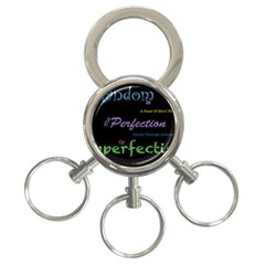 Random 3-ring Key Chains