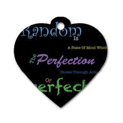 Random Dog Tag Heart (two Sides) by raeraeshescrafty