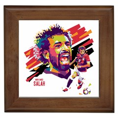 Mo Salah The Egyptian King Framed Tiles by 2809604