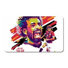 Mo Salah The Egyptian King Magnet (rectangular) by 2809604