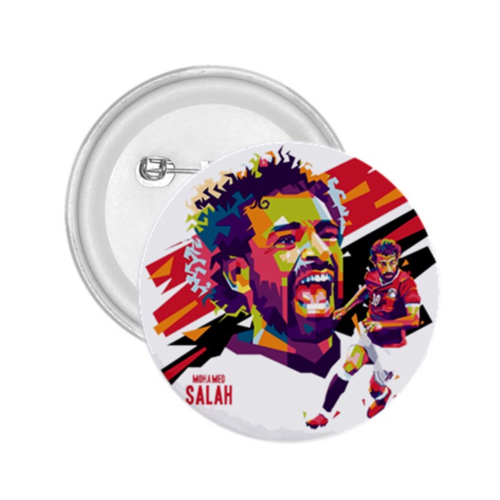 Mo Salah the egyptian king 2.25  Buttons