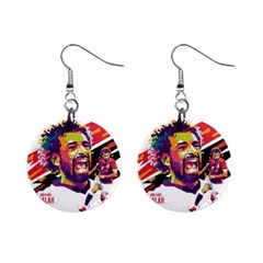 Mo Salah The Egyptian King Mini Button Earrings by 2809604