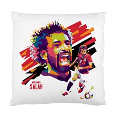 Mo Salah The Egyptian King Standard Cushion Case (two Sides) by 2809604