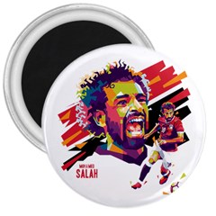 Mo Salah The Egyptian King 3  Magnets